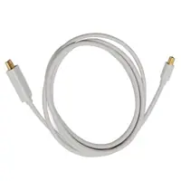 Cable Mini Displayport Macho - Hdmi Macho 1,5 Mts 1080P 60Hz Blanco Cable Mini Displayport Macho - Hdmi Macho 1,5 Mts 1080P 60Hz Blanco