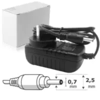 Fuente Switching 12V 2A Con Ficha 2,5 X 0,7 Mm Fuente Switching 12V 2A Con Ficha 2,5 X 0,7 Mm