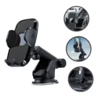 Soporte Porta Celular con Sopapa y Brazo Telescopico Ajustable YD-12 Soporte Porta Celular con Sopapa y Brazo Telescopico Ajustable YD-12