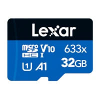 Memoria micro SD 32GB Lexar CL10 633x SDXC UHS-I c/adaptador Memoria micro SD 32GB Lexar CL10 633x SDXC UHS-I c/adaptador