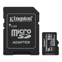 Memoria Micro Sd 64Gb Kingston Cl10 Canvas Select Plus V10 C/Adaptador 100 Mb/S Memoria Micro Sd 64Gb Kingston Cl10 Canvas Select Plus V10 C/Adaptador 100 Mb/S