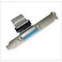 Placa Slot Trasero Paralelo Con 1 Puertos Db25 Placa Slot Trasero Paralelo Con 1 Puertos Db25