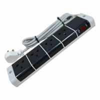 Zapatilla 4 Tomas Cable 5M Blanco Multinorma Zapatilla 4 Tomas Cable 5M Blanco Multinorma