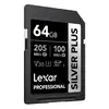 Miniatura 4 de Memorias flash marca Lexar modelo LSDSIPL064G-BNN Silver Plus