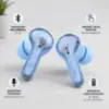 Miniatura 3 de Auriculares inalambricos marca Noga modelo NG-BTWINS48 celeste