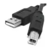 Miniatura 2 de Cables A-A y A-B marca Arwen modelo USB-AB-2.0/2M Negro