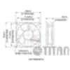 Miniatura 2 de Ventiladores 24VCC  marca Titan modelo TFD-8025L24Z