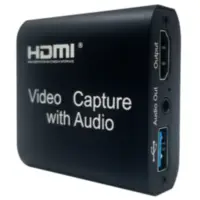 Capturadora De Video Usb A Hdmi 4K Belsic Cap3050 Con Loop Y Audio