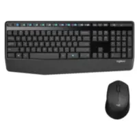 Kit Teclado Y Mouse Logitech Inalambricos Mk345 Comfort Espanol
