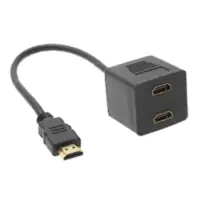 Divisor Splitter Hdmi V1.3 1 Macho - 2 Hembras