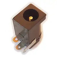 Ficha Dc Hueco 5,5 X 2,1 Mm Jack Hembra Chasis Plast