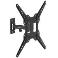 Soporte Tv Pared 55 a 23 Pulg 30Kg 1 Brazo + Incl