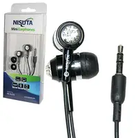 Auricular Nisuta Intrauditivos Con Piedritas Ns-Au53