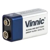 Bateria 9V Alcaliba Vinnic Bateria 9V Alcaliba Vinnic
