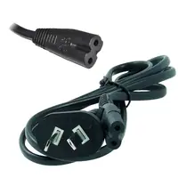Cable Poder Alimentacion 220V Tipo Ocho S/Tierra 1,5 Mts Cable Poder Alimentacion 220V Tipo Ocho S/Tierra 1,5 Mts