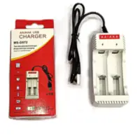 Cargador Para 2 Pilas Aa Aaa