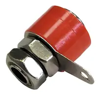 Ficha Banana Hembra Jack Chasis Rojo Corta Ficha Banana Hembra Jack Chasis Rojo Corta