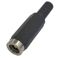 Ficha Dc Hueco 5,5 X 2,1 Mm Jack Hembra Cable