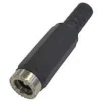 Ficha Dc Hueco 5,5 X 2,5 Mm Jack Hembra Cable