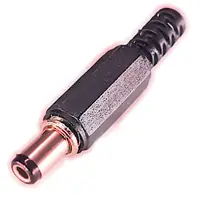 Ficha Dc Hueco 5,5 X 2,5 X 9,5 Mm Plug Macho