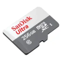 Memoria MicroSD 256Gb Sandisk Cl10 C/Adaptador 100 Mb/S