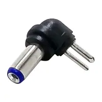 Plug Hueco 5,5 X 2,1 Mm Intercambiable Macho 90 Grados Polarizado Plug Hueco 5,5 X 2,1 Mm Intercambiable Macho 90 Grados Polarizado