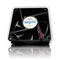 Fan 80Mm 3Pin 25Mm Espesor 2500Rpm Buje Nisuta Fan 80Mm 3Pin 25Mm Espesor 2500Rpm Buje Nisuta