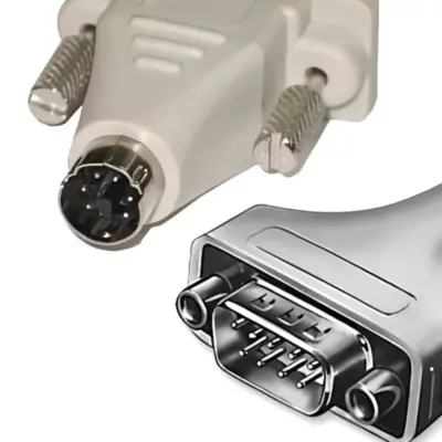 Detalles accesorios de Adaptador Db9 Macho A Minidin 6Pin Macho (Ps2)