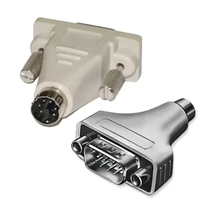 Detalles accesorios de Adaptador Db9 Macho A Minidin 6Pin Macho (Ps2)