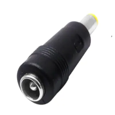 Vista lateral de Adaptador Dc Hueco 5,5 X 2,1 Mm Hembra A 4,75 X 1,7 Mm Macho