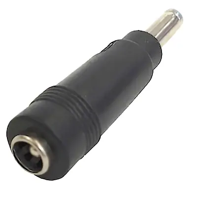 Vista lateral de Adaptador Dc Hueco 5,5 X 2,5 Mm Hembra A 4,5 X 2,7 Mm Macho