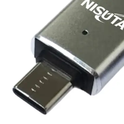 Detalles accesorios de Adaptador Usb 3.0 C Macho / Usb A Hembra Nisuta