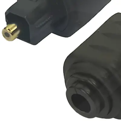 Detalles accesorios de Adaptador Toslink Macho A Mini Toslink Hembra