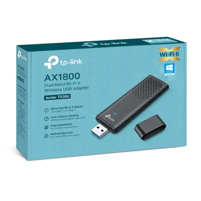 Detalles accesorios de Adaptador Wifi Usb Dual Band Tp-Link Archer Tx20U Ax1800 Wifi6