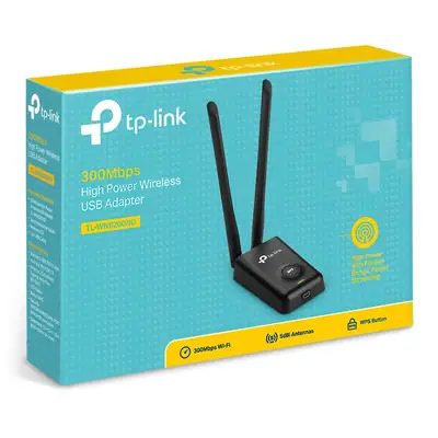 Detalles accesorios de Adaptador Wifi Usb 300Mbps 2Ant 3Dbi Tp-Link Tl-Wn8200Nd