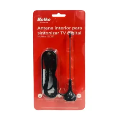 Detalles accesorios de Antena Interior De Tv Digital Kolke Kvv-032