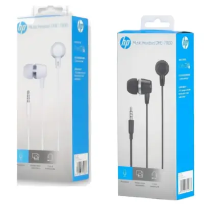 Detalles accesorios de Auricular C/Mic P/Celular Hp Dhe-7000 Intrauditivo Blanco