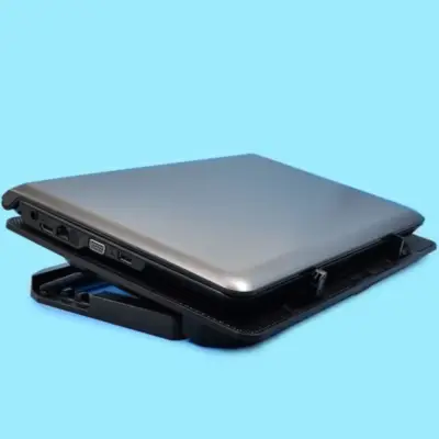 Detalles accesorios de Base Para Notebook Nisuta Nscn84 Reclinable 2 Ventiladores C/ Regulador Velocidad