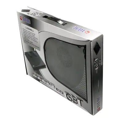 Detalles accesorios de Base Para Notebook Titan Ttc-G3Tz Aluminio Macizo 15 Pulg