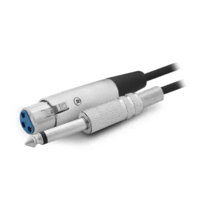 Detalles accesorios de Cable 3 Pines Xlr Canon A Plug 6,5Mm 3,6 Mts Balanceado