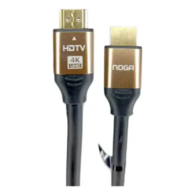 Vista lateral de Cable Hdmi Macho - Macho 2 Mts V2.0 4K Noga