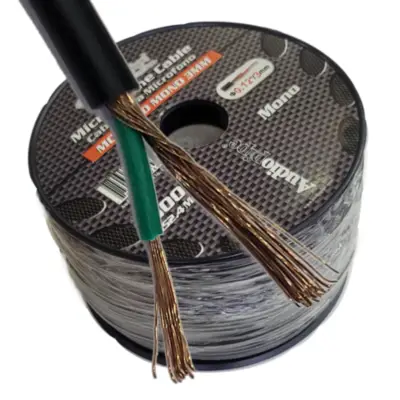 Detalles accesorios de Cable Microfono 3Mm Diametro Monoaural Audiopipe Mc1 Rollo 152M