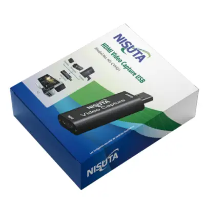 Detalles accesorios de Capturadora De Video Usb A Hdmi 4K Nisuta Nscvhd1