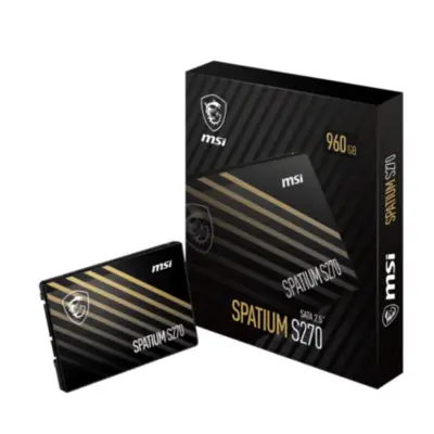 Detalles accesorios de Disco SSD Estado Solido 240Gb 2,5 MSI Spatium S270