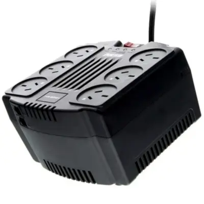 Vista lateral de Estabilizador De Tension 2200 Va 1100W Forza Fvr-2202A