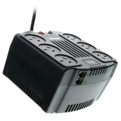 Vista lateral de Estabilizador De Tension 1200 Va 600W Forza Fvr-1202-A