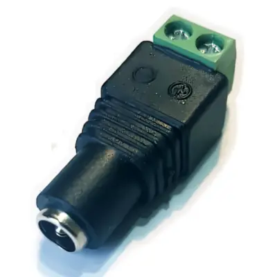 Ficha Dc Hueco 5,5 X 2,1 Mm Jack Hembra Bornera