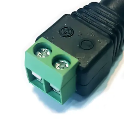 Detalles accesorios de Ficha Dc Hueco 5,5 X 2,1 Mm Jack Hembra Bornera