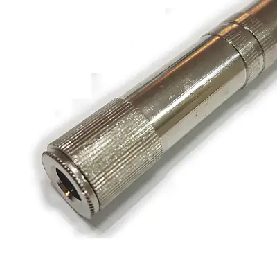 Detalles accesorios de Conector Ficha Estereo Jack 6,5 Hembra Metal A Cable