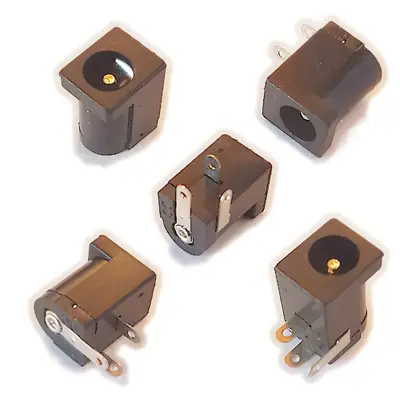 Detalles accesorios de Ficha Dc Hueco 5,5 X 2,1 Mm Jack Hembra Chasis Plast